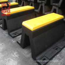 Deers dock Marine Rubber Super Arch Fender für Boot an